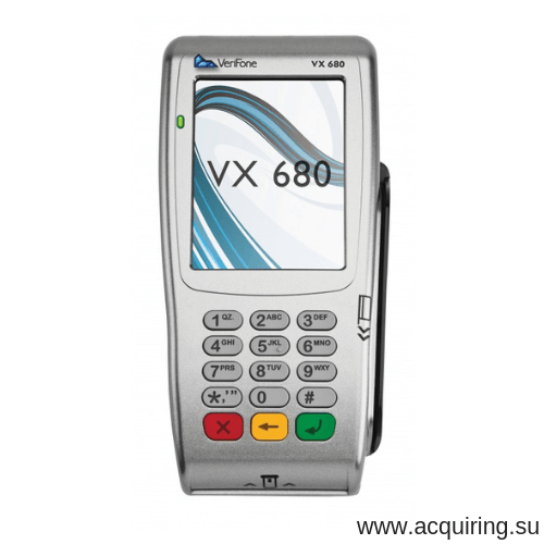 POS-терминал Verifone VX680 GPRS (сим-карта), комплект Прими Карту в Рязани